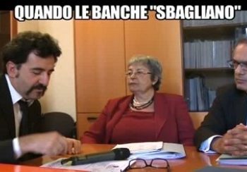 QUANDO LE BANCHE… “SBAGLIANO”